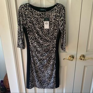 NWT LAUREN Ralph Lauren Stretch Size 10 Dress